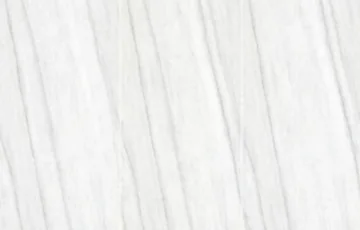 Continuous Pattern panel finish: continuous pattern, white with fine linear striations