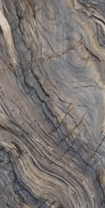 Continuous Pattern panel finish: continuous marble look, brown and gold swirled waves