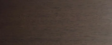 Wood panel finish: wood look, deep walnut-brown with subtle grain