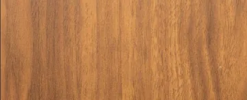 Wood panel finish: wood look, warm amber with figured grain
