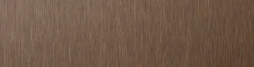 Metal panel finish: metal look, dark bronze, brushed