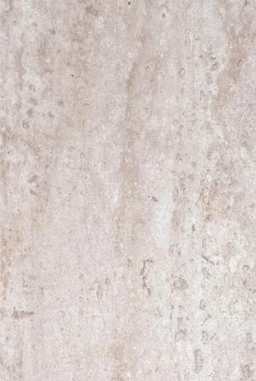 Travertine Marble panel finish: travertine look, pale blush-gray with soft pores