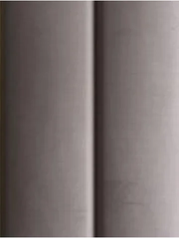 Padded Panel panel finish: upholstered, warm gray, wide tubular channels