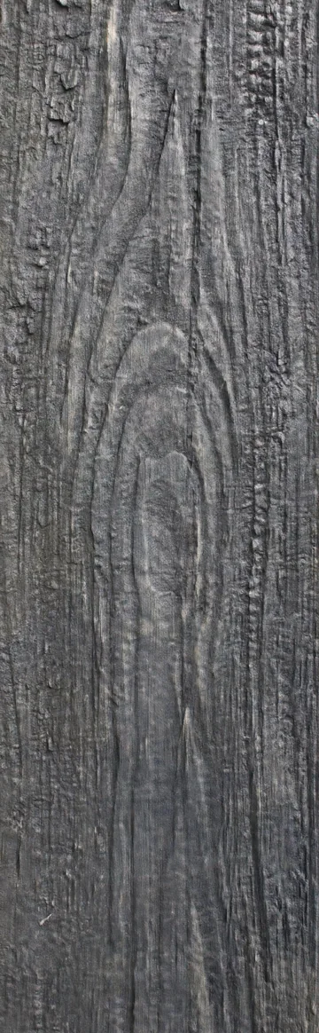 PU Beam panel finish: faux beam, charcoal with wood grain